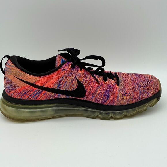 Nike Shoes Mens 11.5 Multicolor Flyknit Air Max Sneakers Preppy Gym Streetwear main image 10